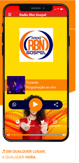 Radio Rbn Gospel Screenshot 2