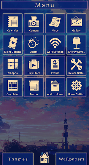 Peaceful Dawn Theme +HOME Screenshot 1