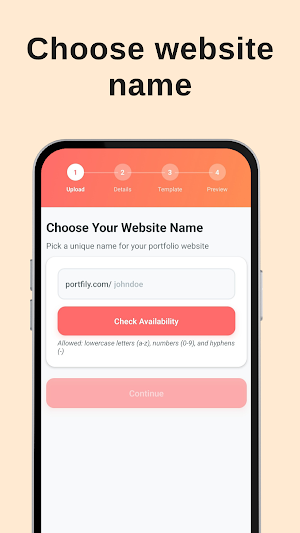 Portfily - AI Website Builder Screenshot 1