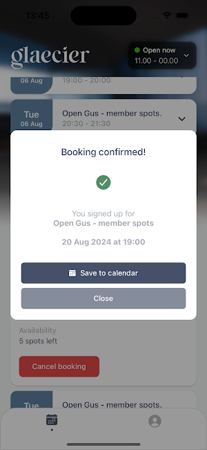 Glaecier Screenshot 1