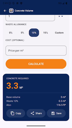 Build Tally Screenshot 3