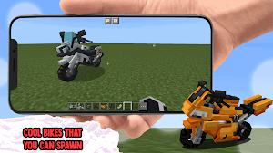 Custom Bike Mod for MCPE Screenshot 0