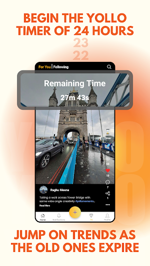 YOLLO - Live in the moment Screenshot 1