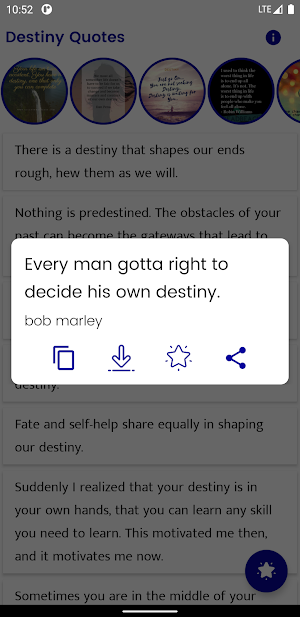 Destiny Quotes and Sayings Screenshot 3