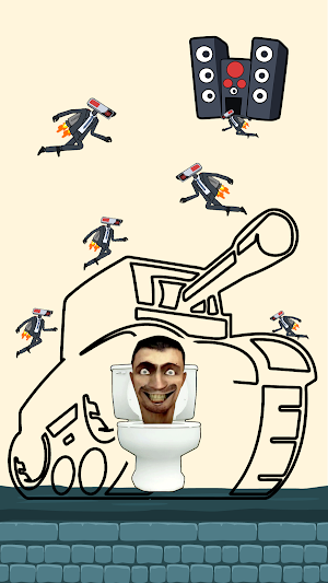 Toilet Man Rescue: Draw Puzzle Screenshot 2
