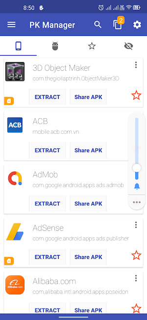 PK Manager - APK Extractor Screenshot 0