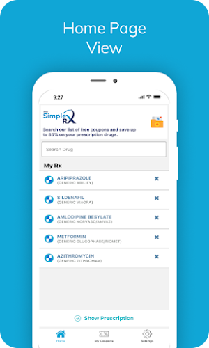 MySimpleRX Screenshot 0
