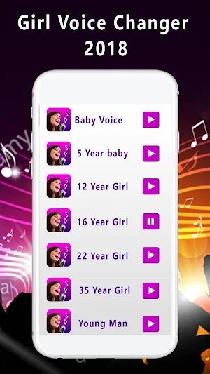 Female Voice Changer - Smart Voice Changer 2018 Screenshot 1