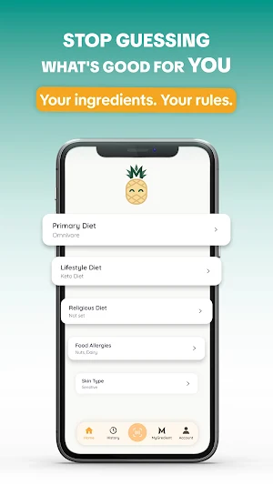 MyGredient: Ingredient Scanner Screenshot 0