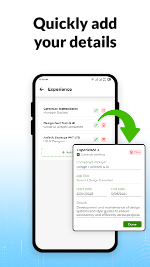 Resume Builder: CV Maker PDF Screenshot 3