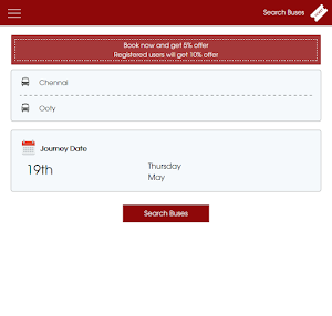 YBM Travels - Bus Tickets Screenshot 3