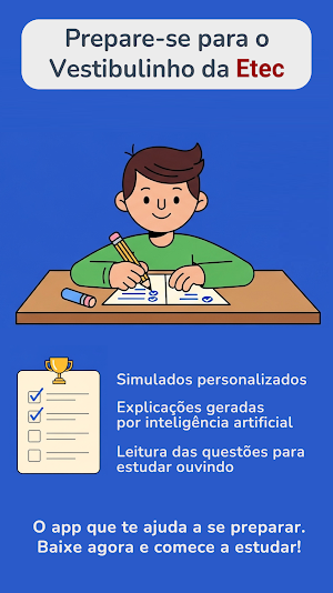 Etec Simulados Vestibulinho Screenshot 0