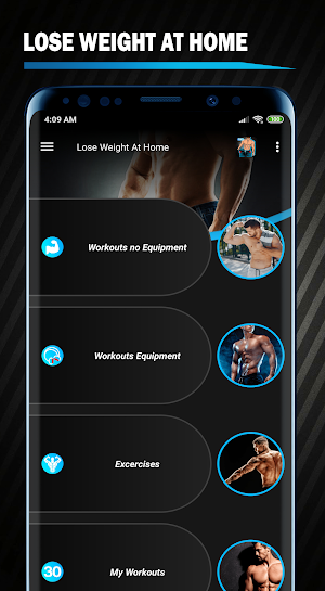 Lose Weight App for Men - Weight Loss at Home Screenshot 0