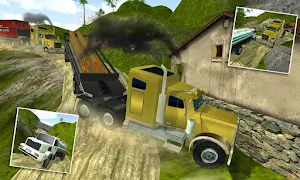 Extreme Off-Road 4x4 Logging Truck: Highway Driver Screenshot 1