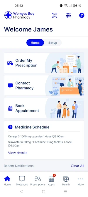 Wemyss Bay Pharmacy Screenshot 0