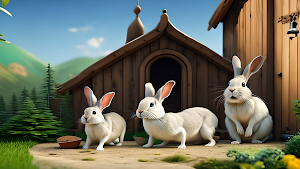 Rabbit Simulator jungle Bunny Screenshot 2