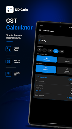 DD Calc - Calculator & Tools Screenshot 1