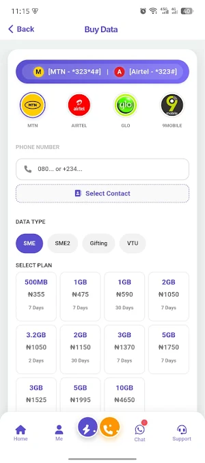 Topup2me | Affordable Data Screenshot 2