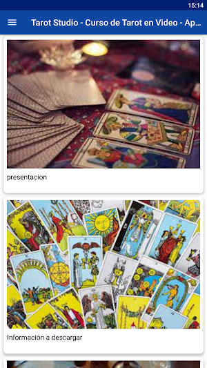 Tarot Studio - Curso de Tarot en Video Screenshot 1