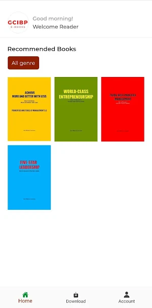 GCIBP eBooks Screenshot 0