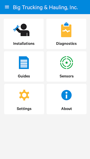 SkyBitz SkyMobile Screenshot 1