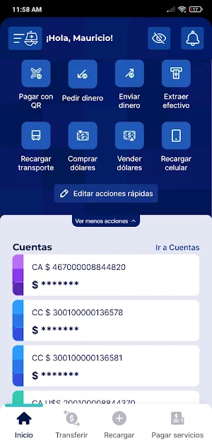 Columbia - Banco Movil Screenshot 3
