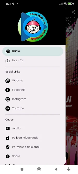 Rádio e TV Explosão Screenshot 3