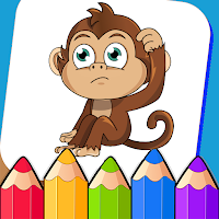 Monkey Coloring Book