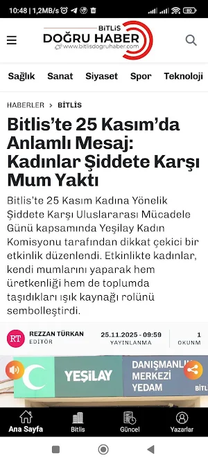 Bitlis Doğru Haber Screenshot 1