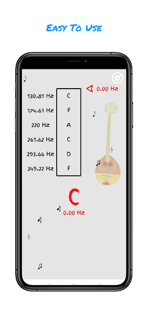 Bouzouki Tuner Screenshot 1