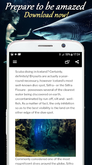 Scuba Diving Best Dive places Screenshot 1