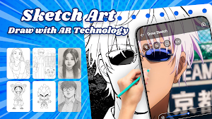 AR Anime Sketch Drawing Screenshot 0