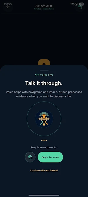 AfriVoice Screenshot 0