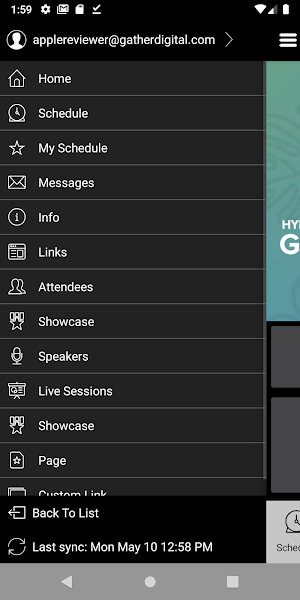 AVS Events Screenshot 2
