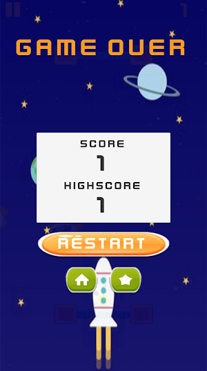 Rocket vs Meteor Screenshot 1
