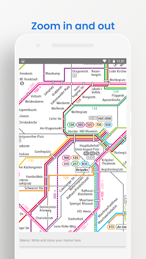 Hannover Metro Bus Map Offline Screenshot 2