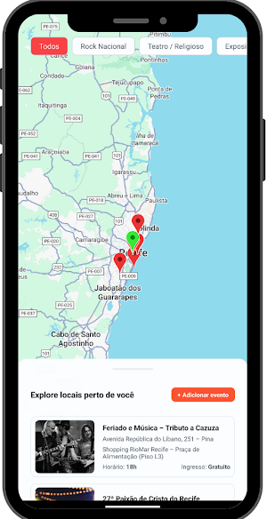 Rota do rolê Screenshot 1