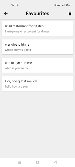 Frisian To English Translator Screenshot 3