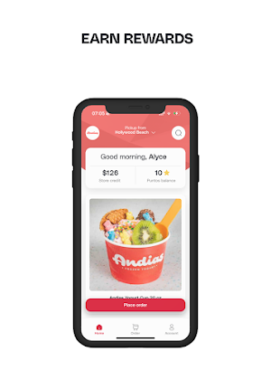 Andias Frozen Yogurt Screenshot 0