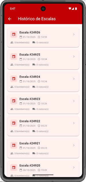 FIRE - Escala de Bombeiros Screenshot 0
