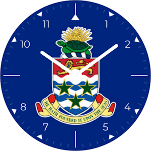 Cayman Islands Analog Watch Screenshot 3