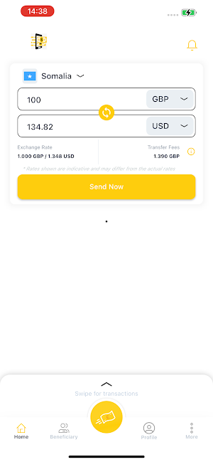 Mobile Remit Screenshot 2