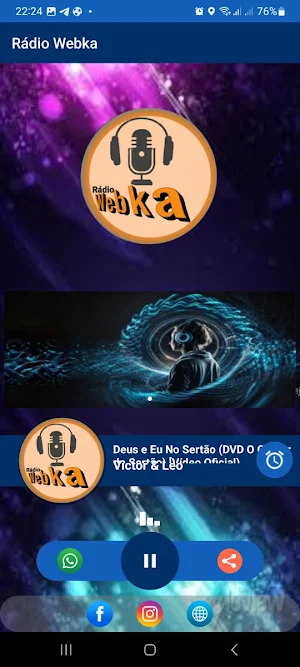 Rádio Webka Screenshot 2