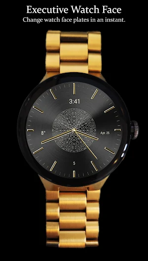 WFAM Exec. Analog Watch Face Screenshot 3