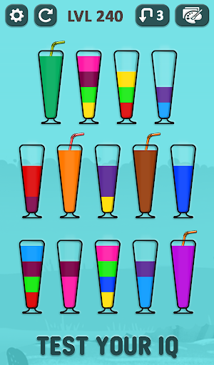 Soda Sort Puzzle - Water Color Sorting - SortPuz Screenshot 3
