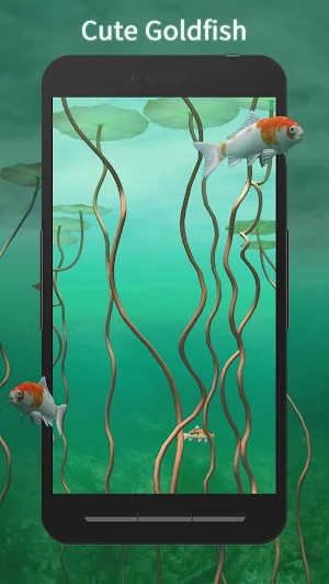 3D Water Lilies Live Wallpaper Screenshot 2
