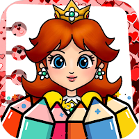 Princess Peach Coloring Book