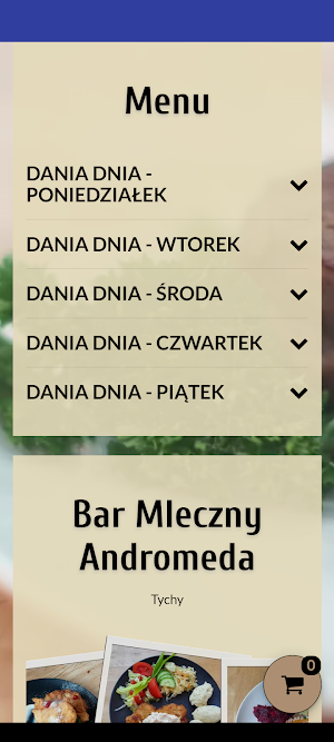 Bar Mleczny Andromeda Screenshot 0