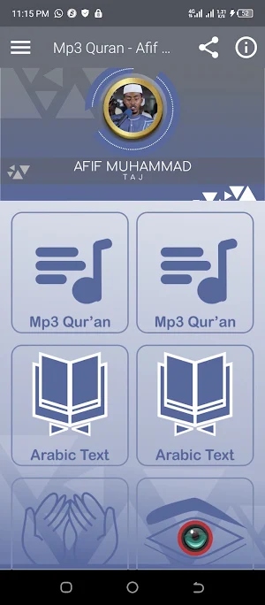 Afif Muhammad Tajj Mp3 Quran Screenshot 0