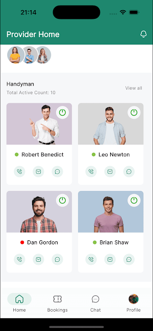 Gofixit Provider Screenshot 1